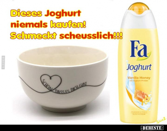 Dieses Joghurt niemals kaufen!.. - Lustige Bilder | DEBESTE.de