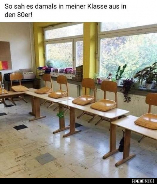 So sah es damals in meiner Klasse aus in den 80er!.. - Lustige Bilder | DEBESTE.de