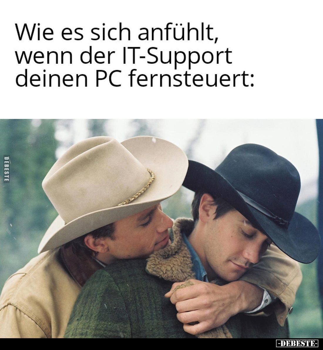 Wie es sich anfühlt, wenn der IT-Support deinen PC fernsteuert: