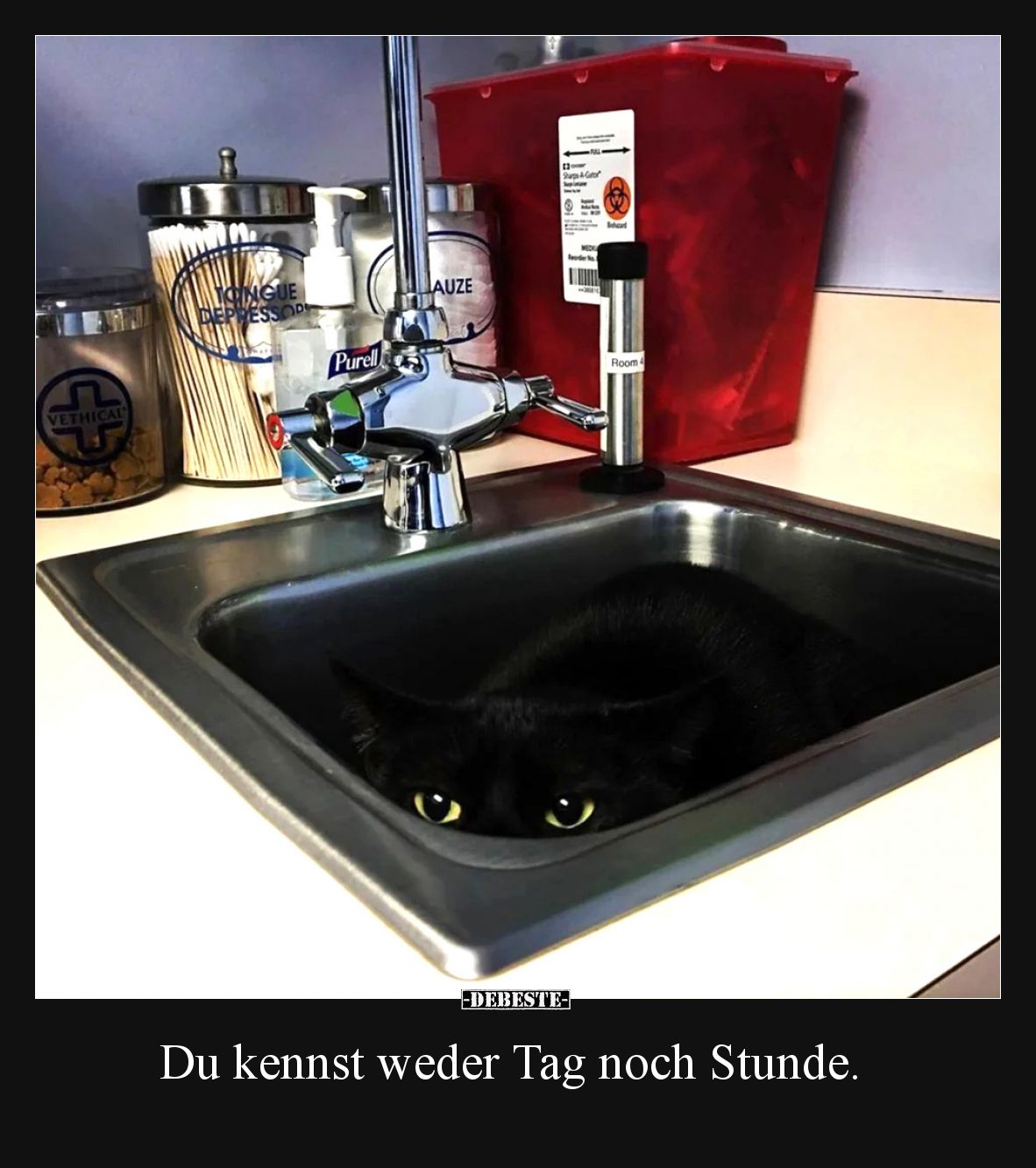 Du kennst weder Tag noch Stunde.