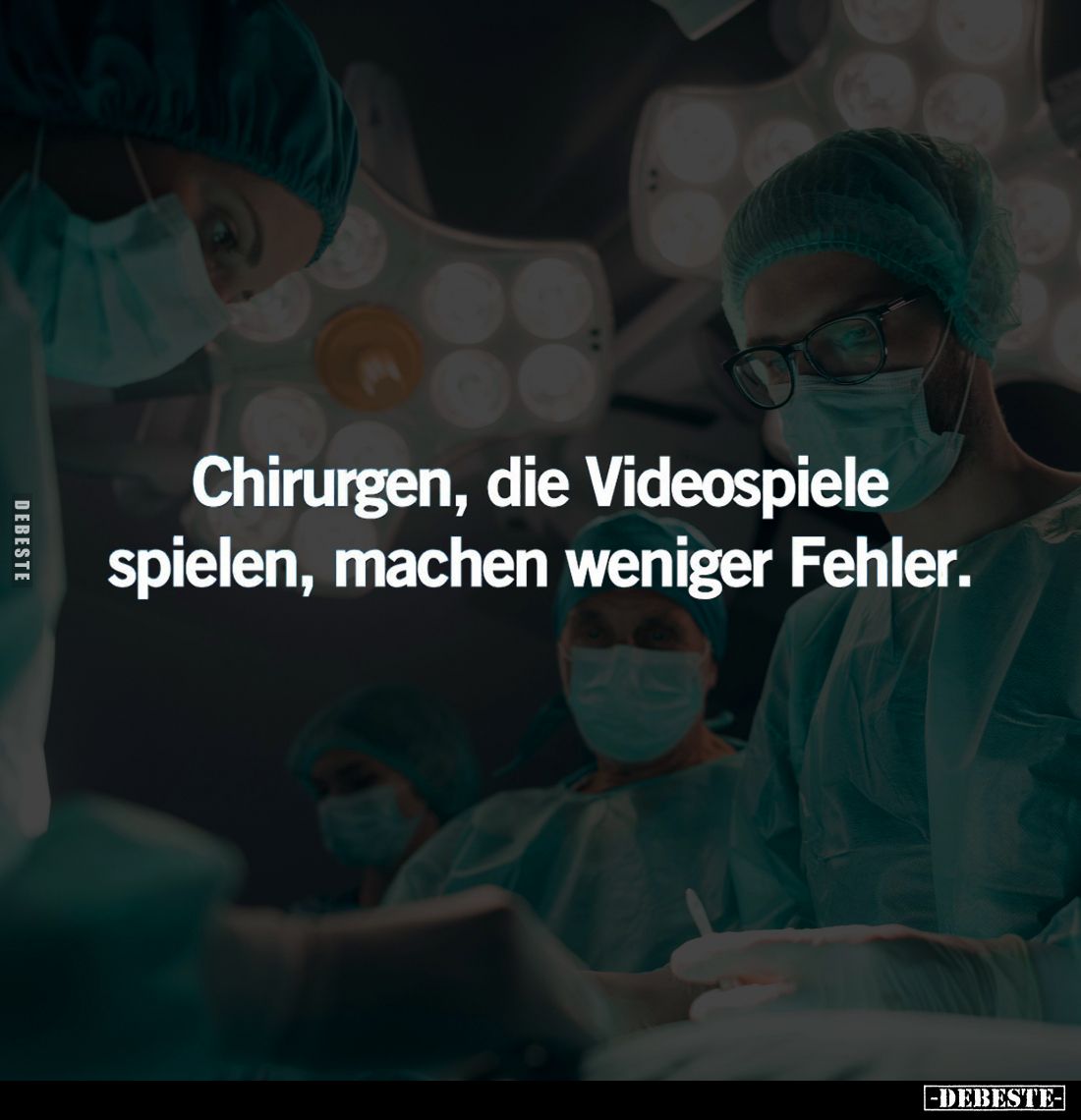 Chirurgen, die Videospiele spielen, machen weniger Fehler.