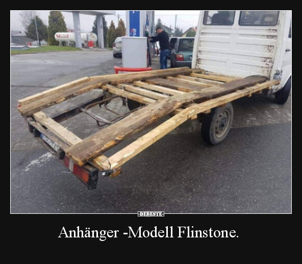 Anhänger -Modell Flinstone... - Lustige Bilder | DEBESTE.de