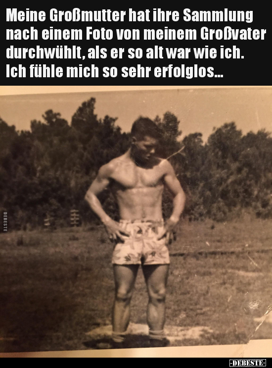 Meine Großmutter hat ihre Sammlung nach einem Foto von.. - Lustige Bilder | DEBESTE.de