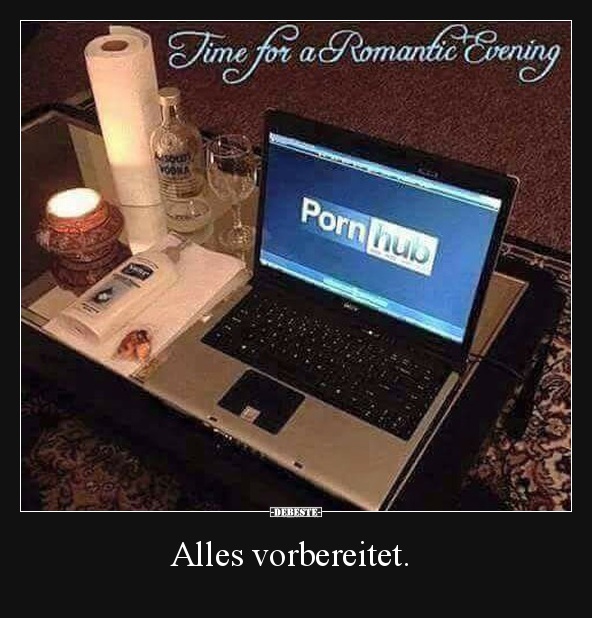 Alles vorbereitet.