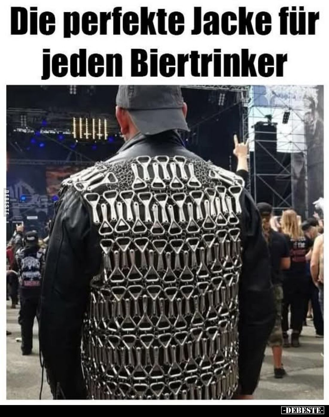 Die perfekte Jacke für jeden Biertrinker