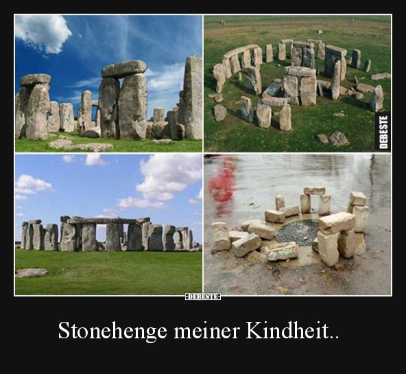 Stonehenge meiner Kindheit.. - Lustige Bilder | DEBESTE.de