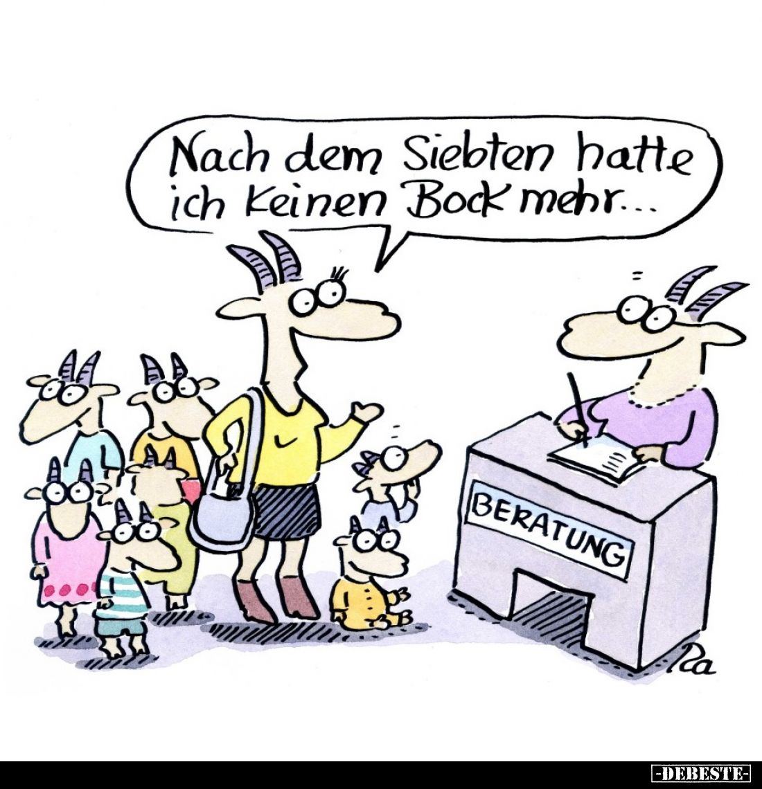 Nach dem Siebten hatte ich keinen Bock mehr...