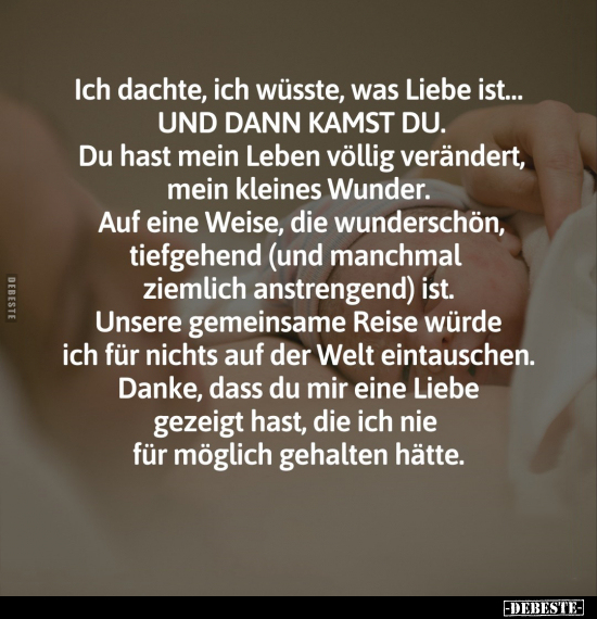 Liebe, Leben, Wunder