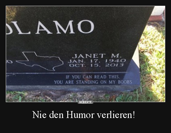 Nie den Humor verlieren! - Lustige Bilder | DEBESTE.de
