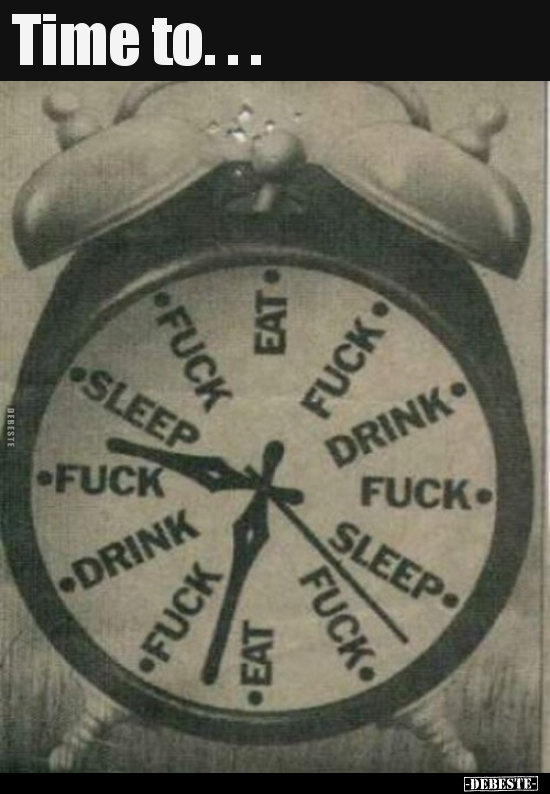 Time to...