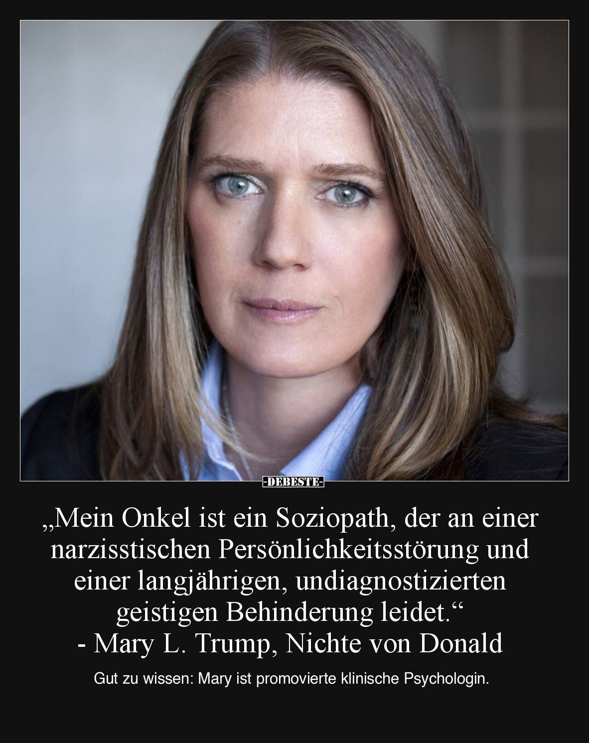 „Mein Onkel ist ein Soziopath, der an einer narzisstischen Persönlichkeitsstörung und einer langjährigen, undiagnostizierten ...