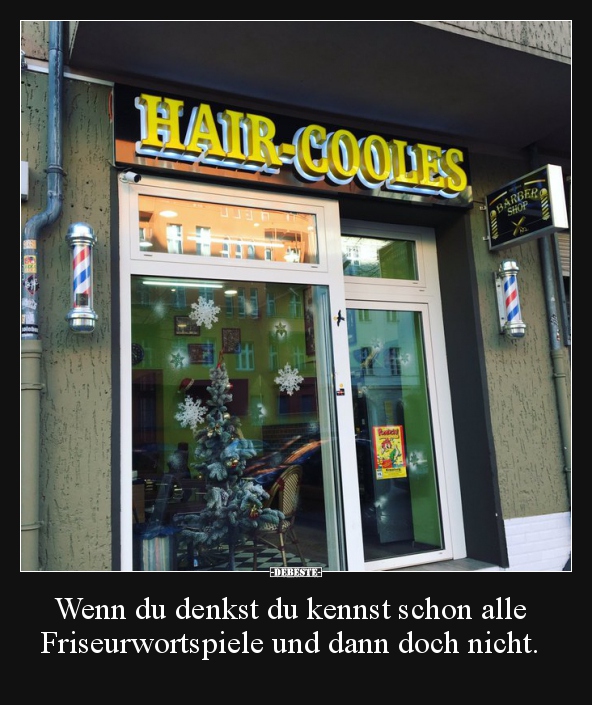 Wenn du denkst du kennst schon alle Friseurwortspiele und.. - Lustige Bilder | DEBESTE.de