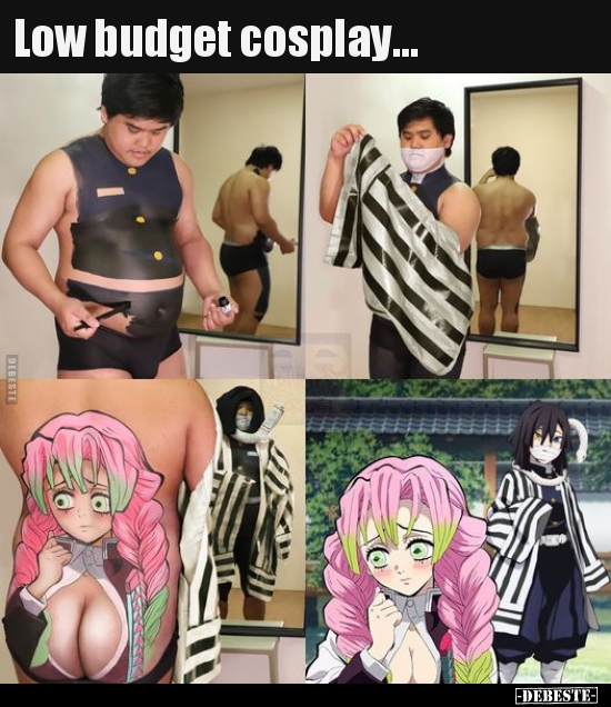Low budget cosplay...