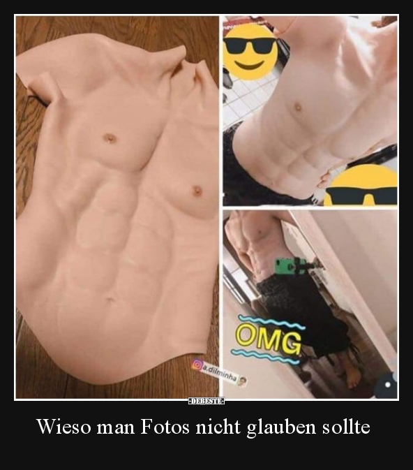 Wieso man Fotos nicht glauben sollte..
