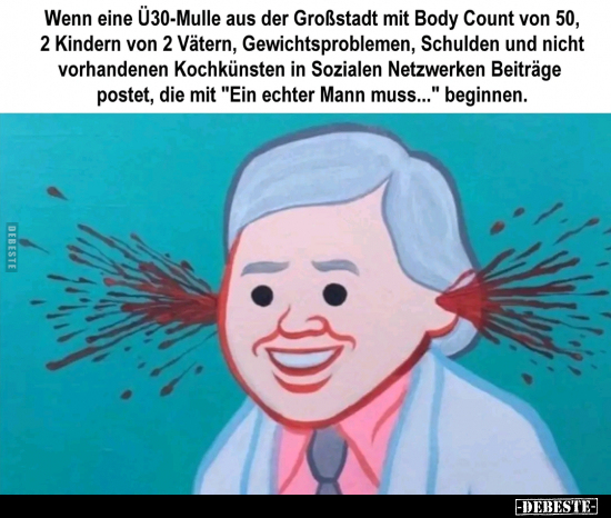 Wenn eine Ü30-Mulle aus der Großstadt mit Body Count von.. - Lustige Bilder | DEBESTE.de