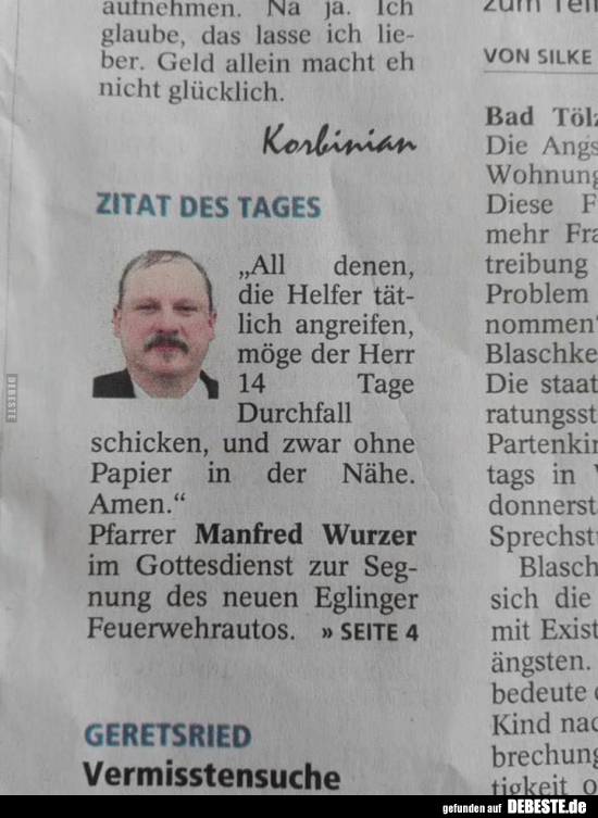  Brechdurchfall fände ich noch besser..