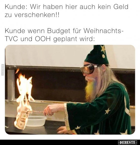 Kunde: Wir haben hier auch kein Geld zu verschenken!.. - Lustige Bilder | DEBESTE.de