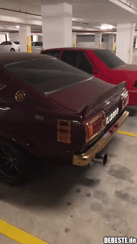 Was für eine schicke Karre… Oh...