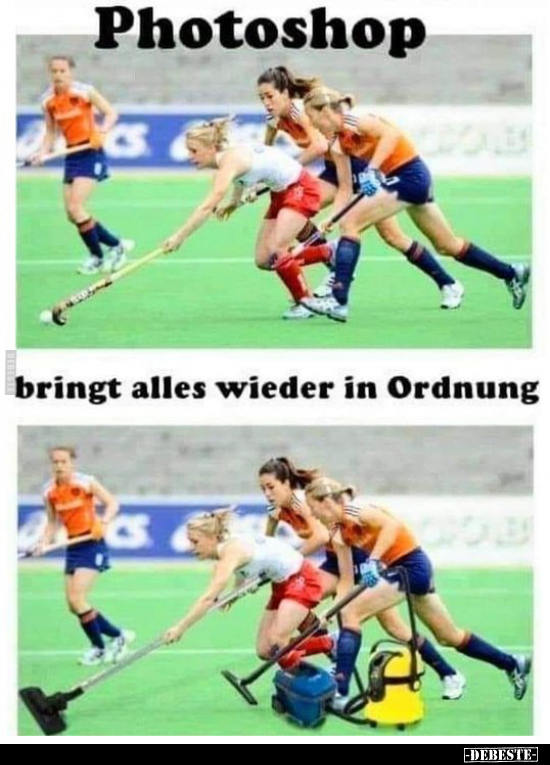 Photoshop bringt alles wieder in Ordnung... - Lustige Bilder | DEBESTE.de