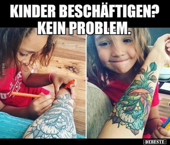 Kinder beschäftigen?.. - Lustige Bilder | DEBESTE.de