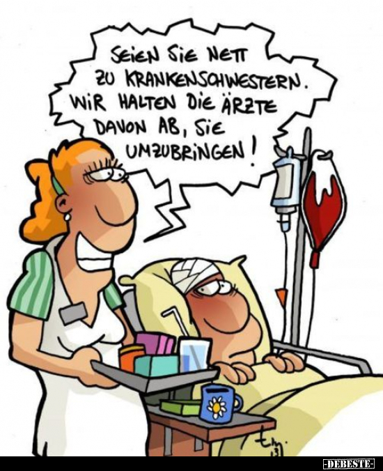 Seien sie nett 20 Krankenschwestern.. - Lustige Bilder | DEBESTE.de