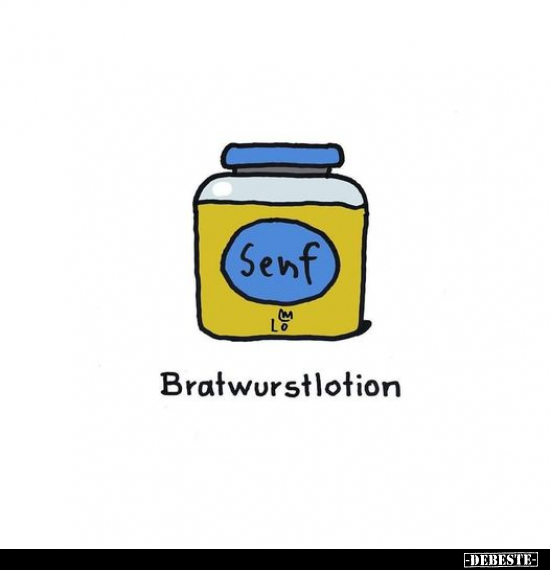 Bratwurstlotion.. - Lustige Bilder | DEBESTE.de