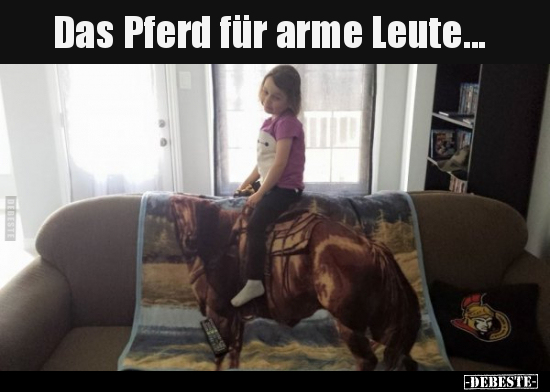 Das Pferd für arme Leute... - Lustige Bilder | DEBESTE.de