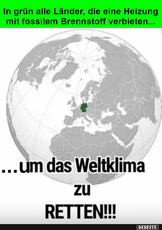 RETTET die Welt, macht alle mit! - Lustige Bilder | DEBESTE.de