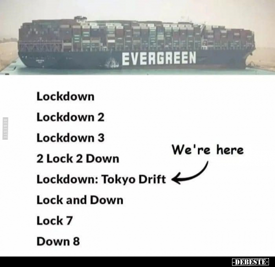 evergreen lustig, lockdown