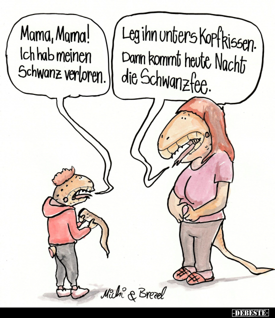 Mama, Mama! Ich hab meinen Schwanz verloren.. - Lustige Bilder | DEBESTE.de