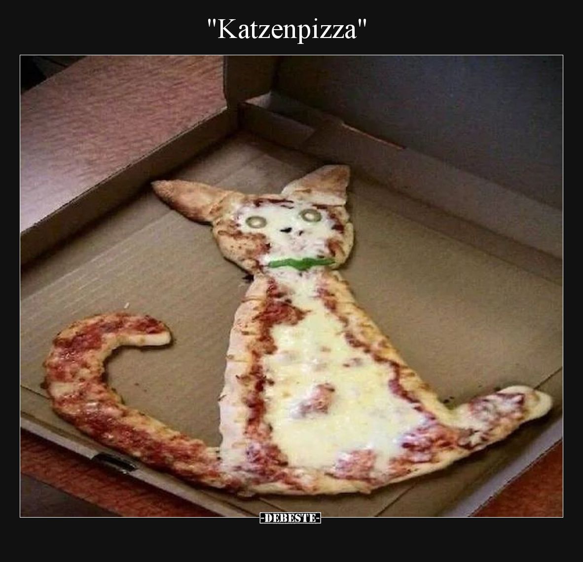 "Katzenpizza"..