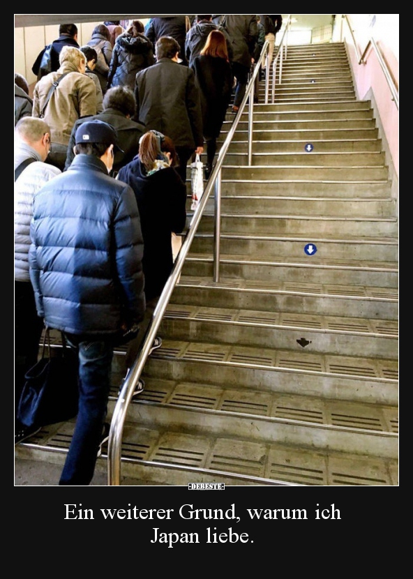 Ein weiterer Grund, warum ich 
Japan liebe.