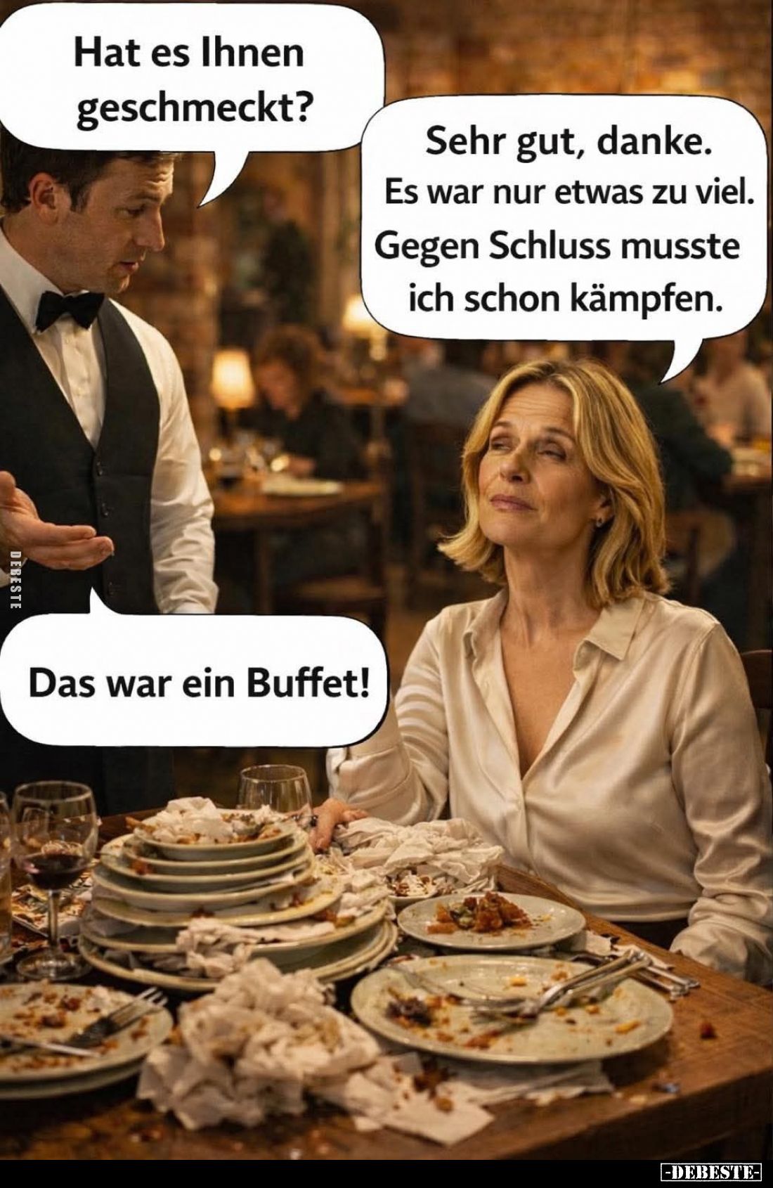 Hat es Ihnen geschmeckt?... - Lustige Bilder | DEBESTE.de