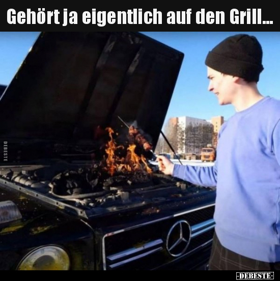 Gehört ja eigentlich auf den Grill...