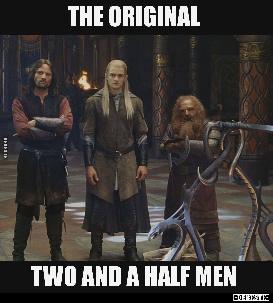 The original
"Two and a half men".