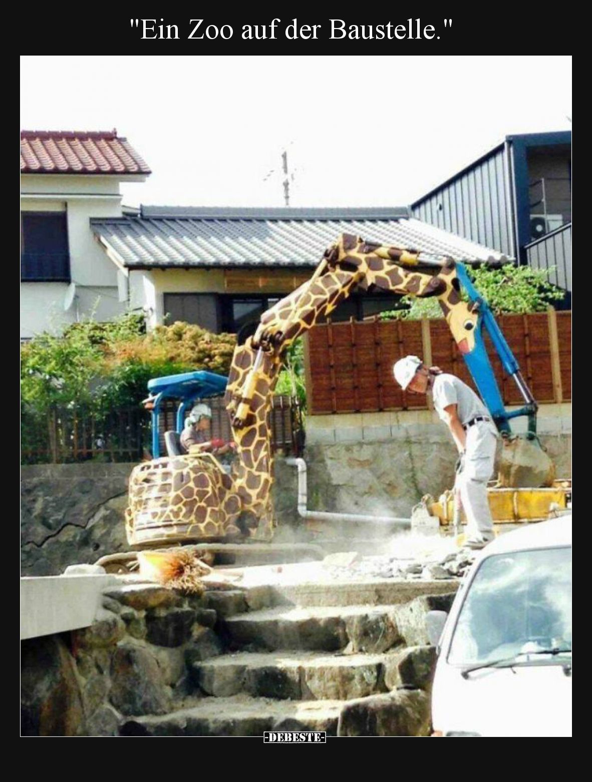 "Ein Zoo auf der Baustelle.".. - Lustige Bilder | DEBESTE.de
