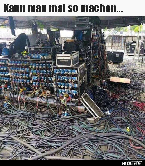 Kann man mal so machen...