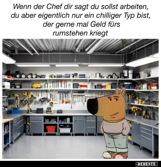 Wenn der Chef dir sagt du sollst arbeiten.. - Lustige Bilder | DEBESTE.de