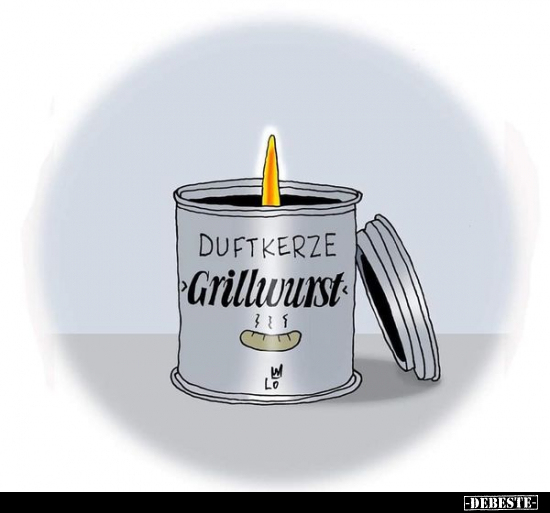 Duftkerze Grillwurst... - Lustige Bilder | DEBESTE.de