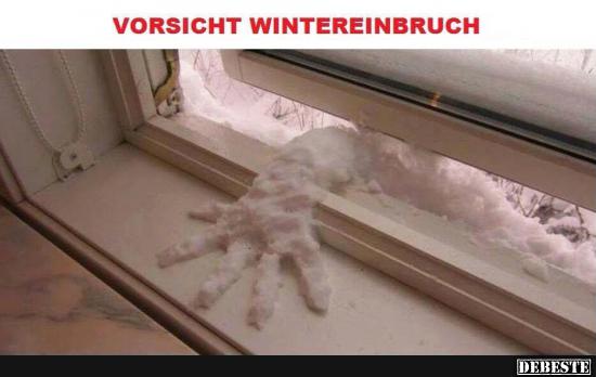 Vorsicht Wintereinbruch! - Lustige Bilder | DEBESTE.de
