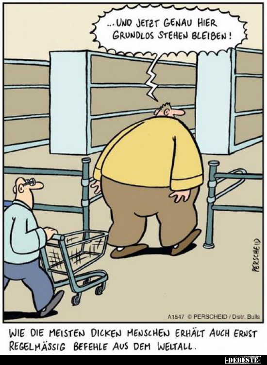 ...Und jetzt genau hier grundlos stehen bleiben!.. DEBESTE.de