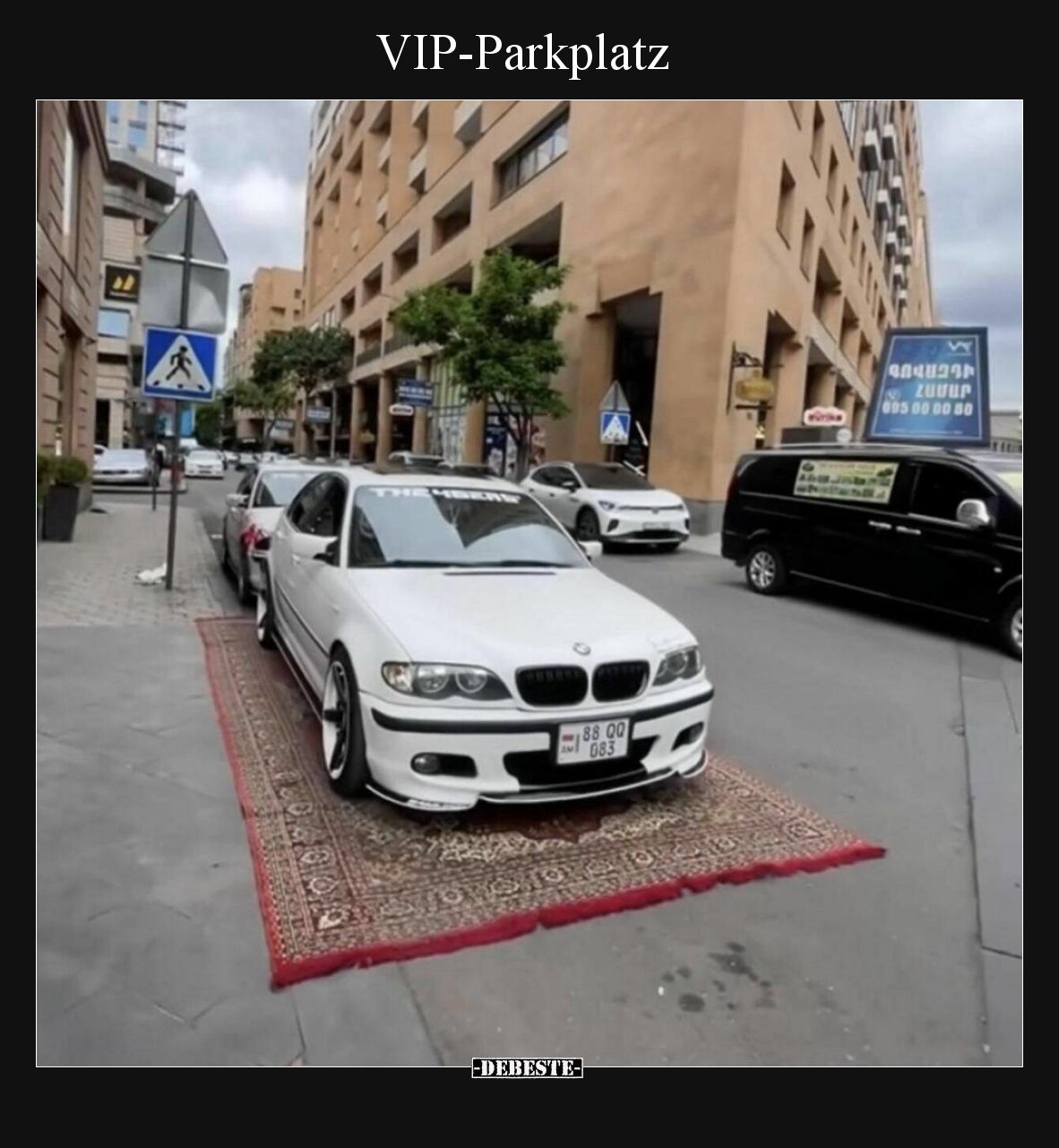 VIP-Parkplatz