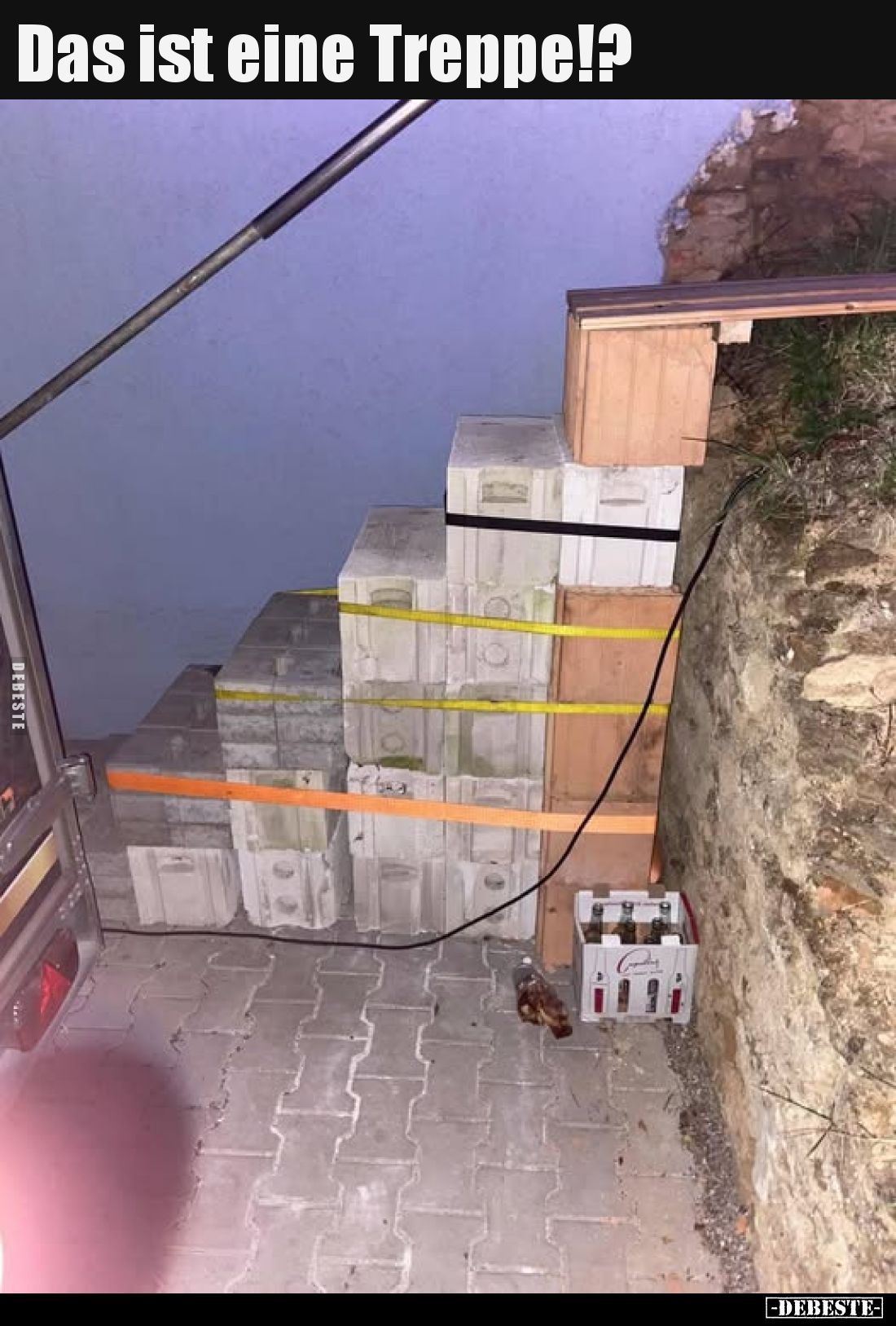 Das ist eine Treppe!?