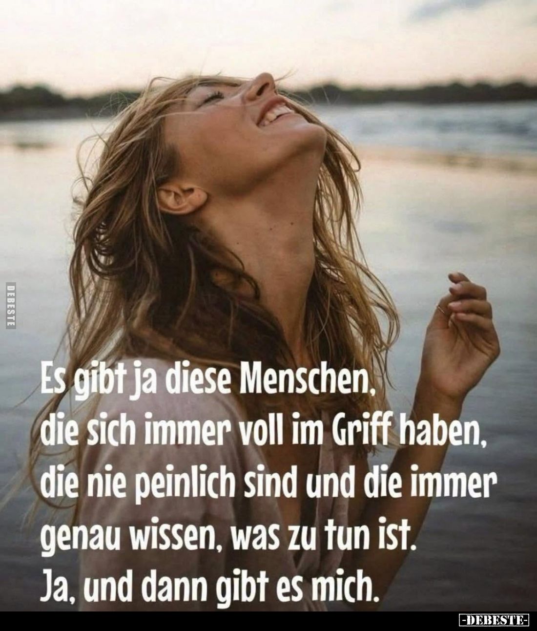 Es gibt ja diese Menschen, die sich immer voll im Griff haben, die nie peinlich sind und die immer genau wissen, was zu tun i...