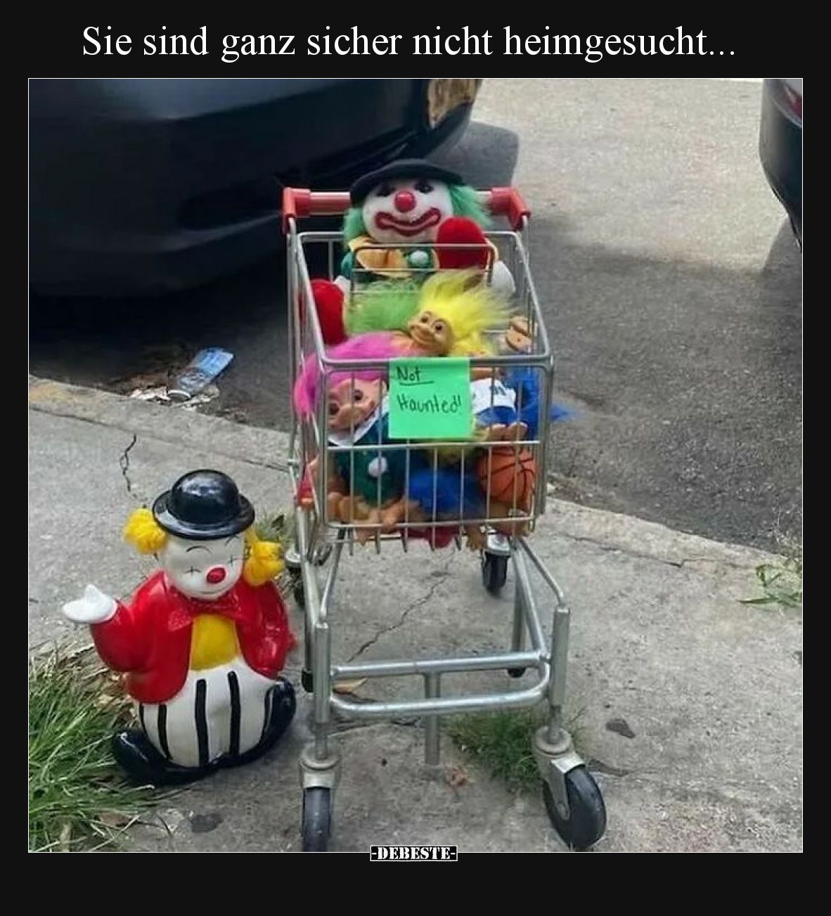 Sie sind ganz sicher nicht heimgesucht... - Lustige Bilder | DEBESTE.de