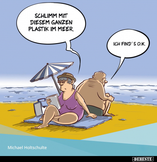 Schlimm mit diesem ganzen Plastik im Meer.. - Lustige Bilder | DEBESTE.de