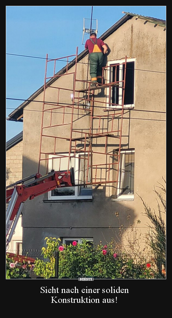 Sieht nach einer soliden Konstruktion aus!..