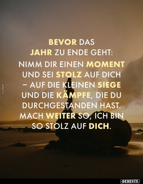 Bevor das Jahr zu Ende geht.. - Lustige Bilder | DEBESTE.de