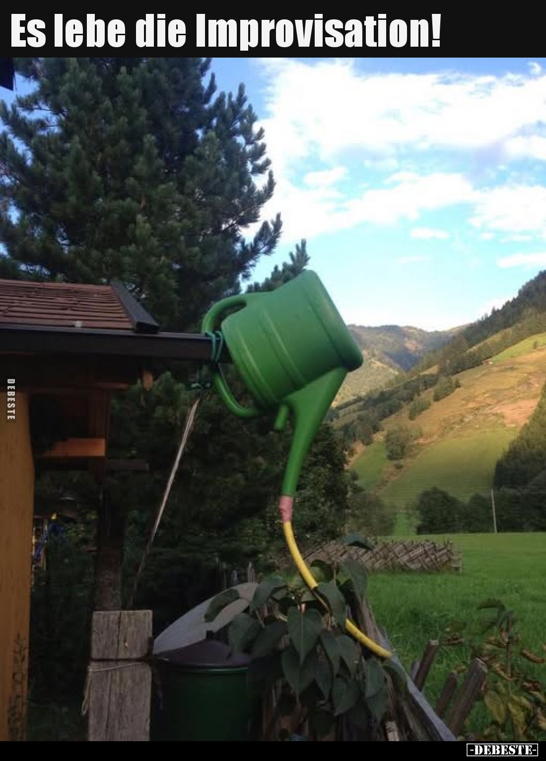 Es lebe die Improvisation!