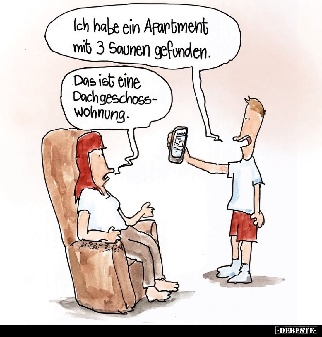 Ich habe ein Apartment mit 3 Saunen gefunden.. - Lustige Bilder | DEBESTE.de
